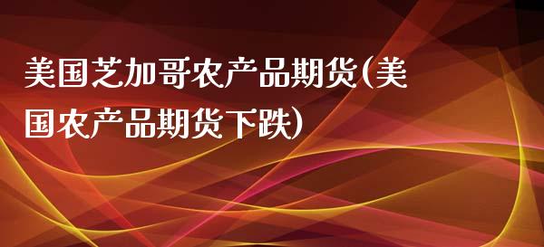 美国芝加哥农产品期货(美国农产品期货下跌)_https://www.liuyiidc.com_国际期货_第1张