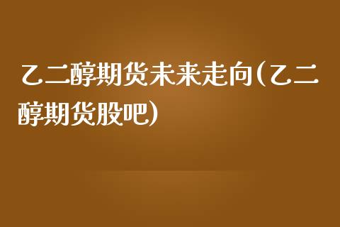 乙二醇期货未来走向(乙二醇期货股吧)_https://www.liuyiidc.com_期货品种_第1张