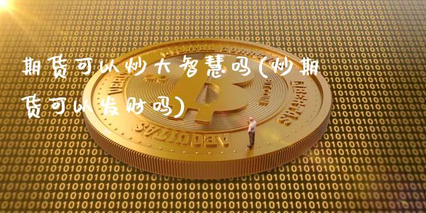 期货可以炒大智慧吗(炒期货可以发财吗)_https://www.liuyiidc.com_理财百科_第1张