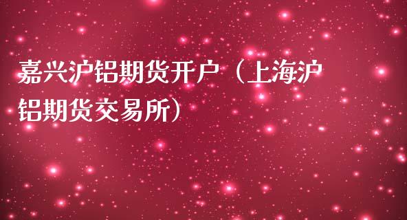 嘉兴沪铝期货（上海沪铝期货交易所）_https://www.liuyiidc.com_理财百科_第1张