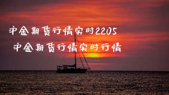 沪金期货行情实时2205 沪金期货行情实时行情_https://www.liuyiidc.com_恒生指数_第1张